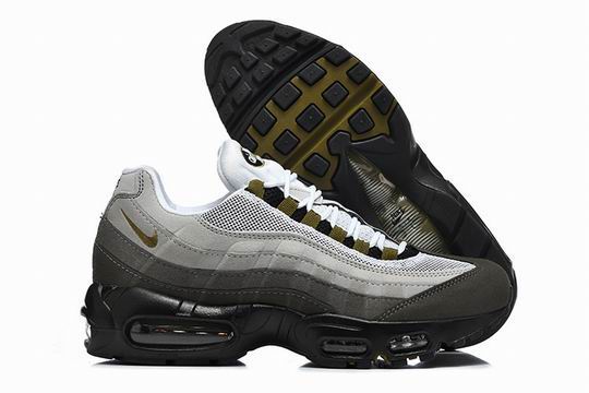 (image for) Nike Air Max 95 Grey Gradient Olive Men's Shoes-46